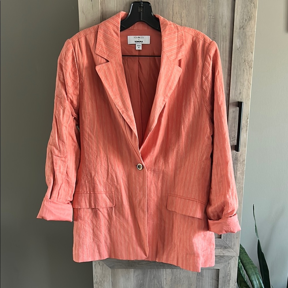 Linen blazer - Picture 3 of 6